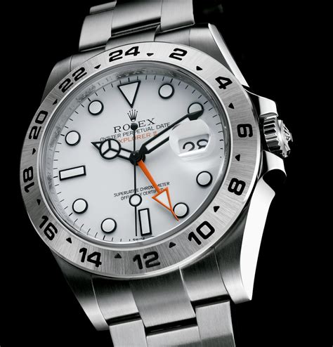 rolex orange second hand